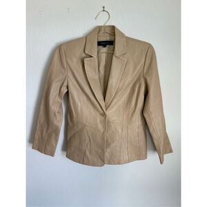 SIENASTUDIO Vintage Lamb Leather Blazer/Jacket Size Medium